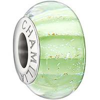 Chamilia Charm Fresh Mint Murano Glass