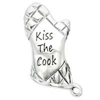 Chamilia Charm Kiss the Cook Oven Mitt Silver