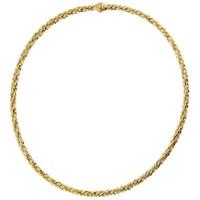chimento stretch 18ct yellow gold 001ct diamond necklace