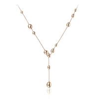 Chimento Armillas Acqua 18ct Rose Gold 0.01ct Diamond Size Necklace