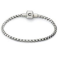 Chamilia Bracelet Box Chain Snap Silver