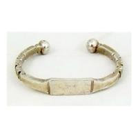 childs solid silver bangle