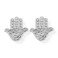 ChloBo Silver Hamsa Studs SEST607