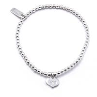 ChloBo Iconic Mini Love Heart Charm Bracelet SBCC204