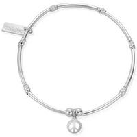 chlobo ladies mini sparkle peace bracelet sbmnsr102