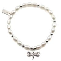 ChloBo Oystins Mini FWP Dragonfly Bracelet SBPMIN402