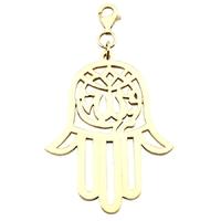 ChloBo Cloud9 Gold Plated Large Hamsa Pendant Charm GOLDPEHAMSA