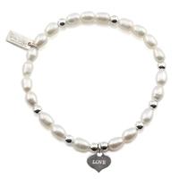ChloBo Oystins Mini FWP Love Heart Bracelet SBPMIN204