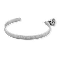 ChloBo Silver \'You Can Ring My Bell\' Bangle SBBANC999