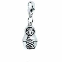 Chrysalis Ladies Silver Russian Doll Charm CRCN0008