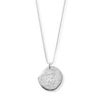 chlobo ladies silver zodiac virgo pendant snzod862