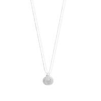 ChloBo Silver Ball Chain Spikey Dreamball Necklace SCDC1824