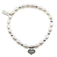 ChloBo Iconic Mini FWP Love Heart Bracelet SBPED204