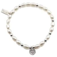 ChloBo Iconic Mini Heart in Circle Bracelet SBPED009