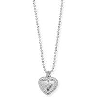 ChloBo Ladies Diamond Cut Heart Necklace SCDC05004