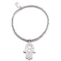 ChloBo Iconic Mini Disc Hamsa Bracelet MDB1