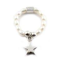 chlobo pearl star ring