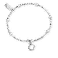 chlobo iconic silver mini horseshoe bracelet