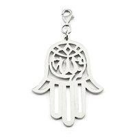 Chlobo Silver Hasma Hand Pendant