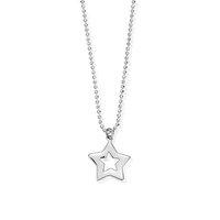 ChloBo Newbies Open Star Diamond Cut Chain