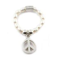 Chlobo Pearl Peace Ring