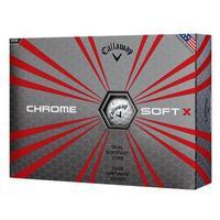 Chrome Soft X Golf Balls 1 Dozen White