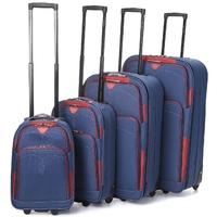 Cities 632 NAVY Travel Luggage Suitcase Sets Suitcases. 4-piece (18-29″)