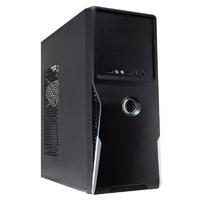 CiT 1019 Black/Silver Midi Case 500W PSU