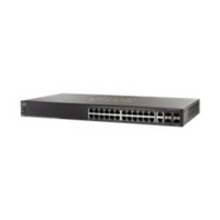 Cisco Small Business SG500X-24P 24 Ports PoE + Gigabit Ethernet with 10 Gigabit Uplinks Stackable Managed Switch