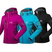 Cikrilan Cycling Jacket Women\'s Bike Jacket Softshell Jacket Ski/Snowboard Jackets Woman\'s Jacket Winter Jacket TopsWaterproof Breathable