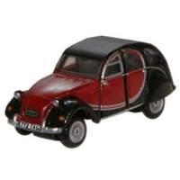 citroen 2cv charleston maroon black