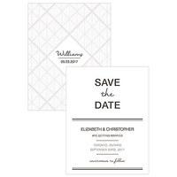 City Style Save The Date Card