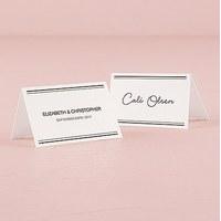 City Style Place Card With Fold