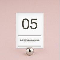 City Style Table Numbers