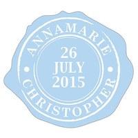 Circular Seal Sticker