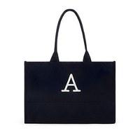 City Tote / Solid Box Tote - Navy