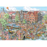 cities of the world amsterdam 1000 piece jigsaw puzzle