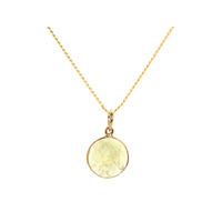 Citrine 18 Karat Gold Vermeil Necklace