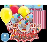 Circus Time! Ultimate Party Kit 8 Guests