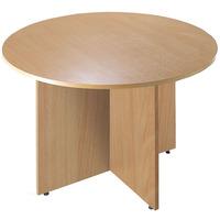 Circular Boardroom Table Beech