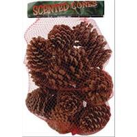 cinnamon scented pine cones large mix 234846