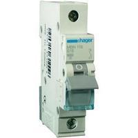 Circuit breaker 1-pin 10 A Hager MBN110