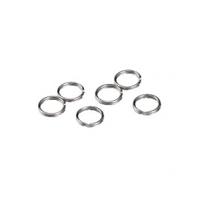 CIRCULAR SPLIT RINGS 14MM 6 PCS