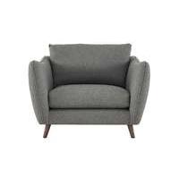 City Loft Fabric Snuggler Armchair