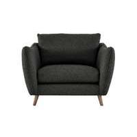 City Loft Fabric Snuggler Armchair