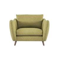 City Loft Fabric Snuggler Armchair