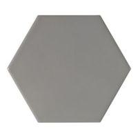 city chic stone satin hexagon ceramic wall tile pack of 50 l150mm w173 ...