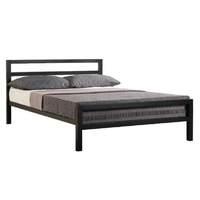 City Block Black Bed Frame Small Double