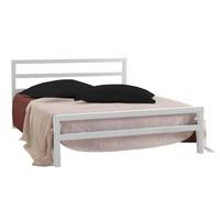City Block White Bed Frame Double