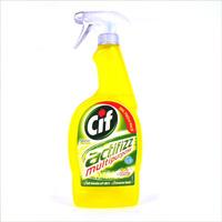 cif multi purpose acti fizz lemon spray